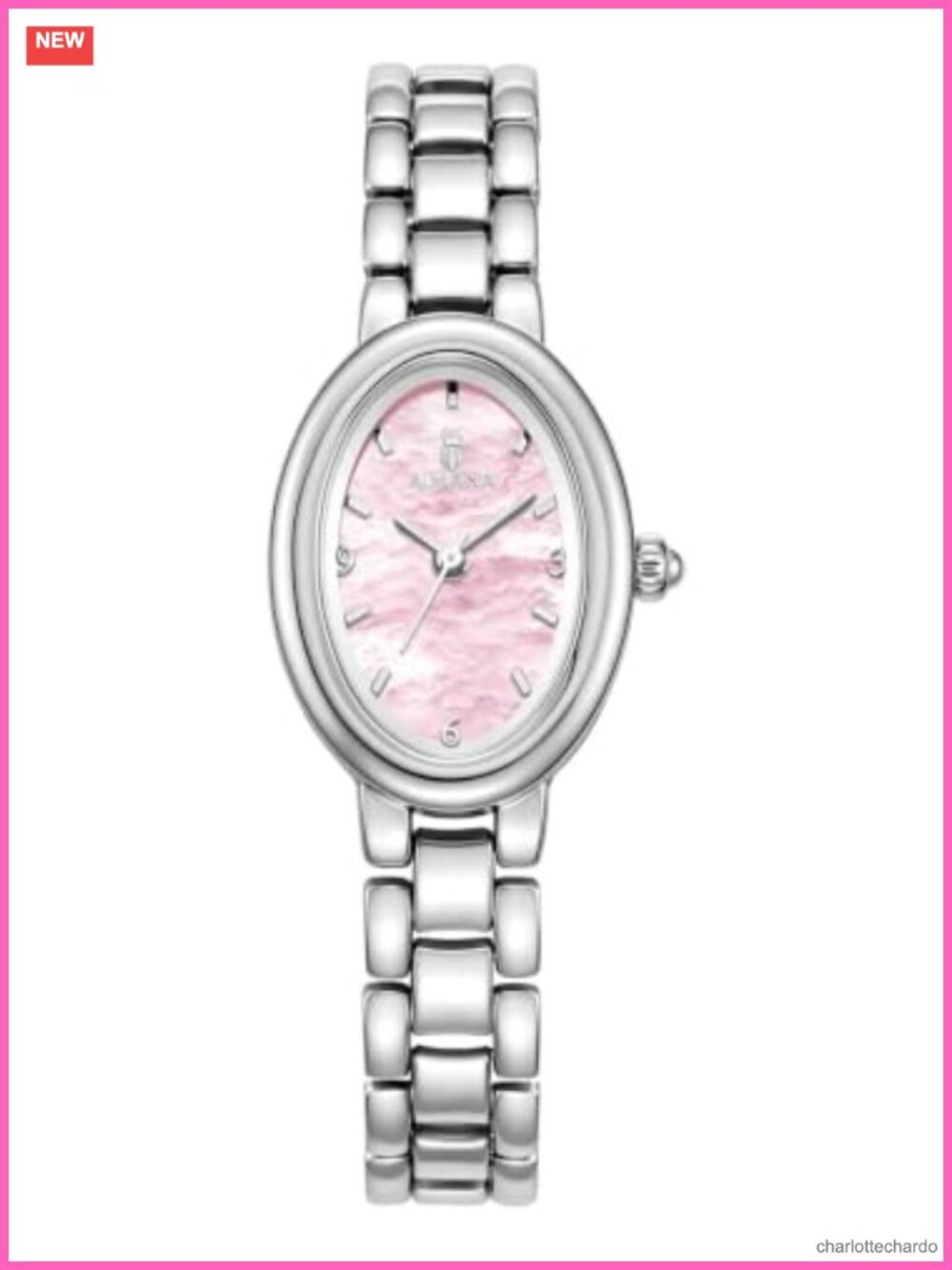 Women's Oval Bracelet Watch Stainless Steel Easy Read Dial Quartz